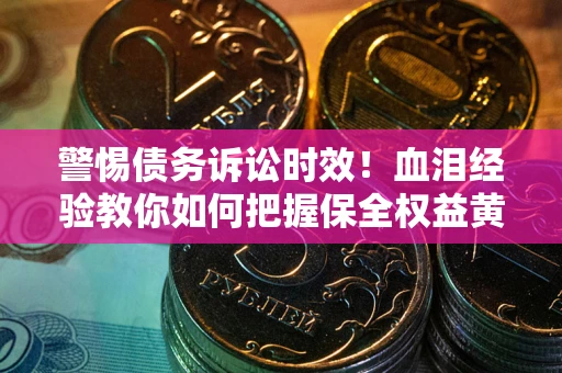 济南警惕债务诉讼时效！血泪经验教你如何把握保全权益黄金期