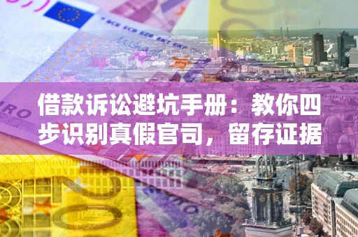 济南借款诉讼避坑手册：教你四步识别真假官司，留存证据不踩雷
