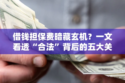 济南借钱担保费暗藏玄机？一文看透“合法”背后的五大关键陷阱