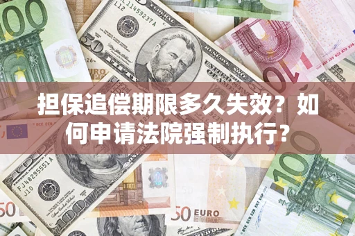 济南担保追偿期限多久失效？如何申请法院强制执行？