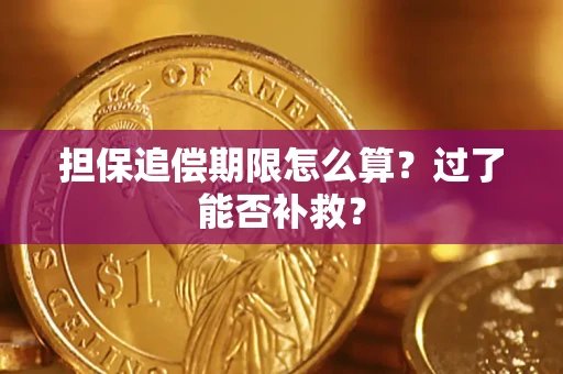 济南担保追偿期限怎么算？过了能否补救？